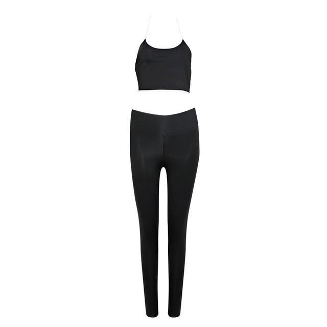 Women's Yoga Set Vest/Leggings