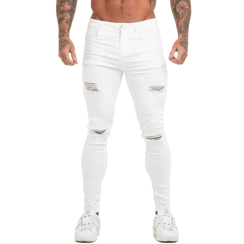 White Ripped jeans