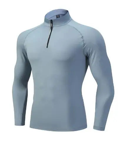 Men's Slim Fit Long Sleeve 1/4 Zip Top