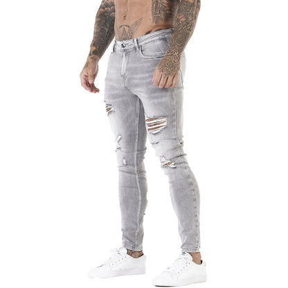 Grey Ripped Jeans