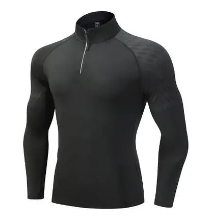 Men's Slim Fit Long Sleeve 1/4 Zip Top