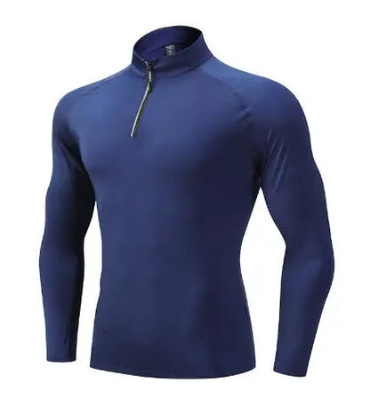 Men's Slim Fit Long Sleeve 1/4 Zip Top