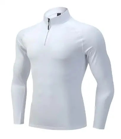 Men's Slim Fit Long Sleeve 1/4 Zip Top