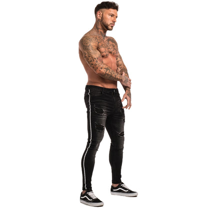 Faded Black Destroy Jeans