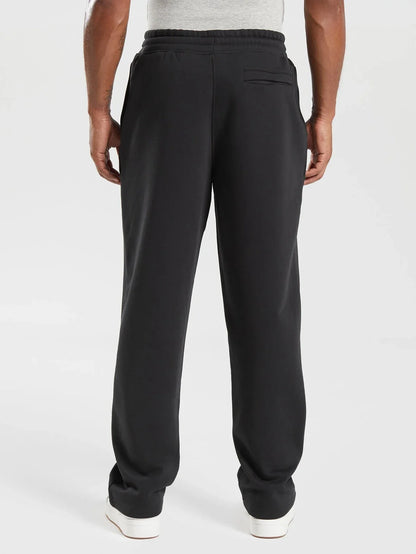 Men's Essential Straight Leg Joggers - Black