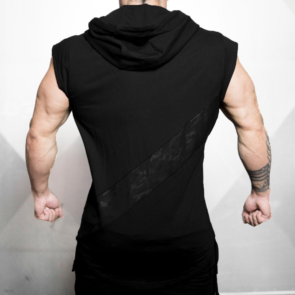 Men's Sleeveless Hooded Tank