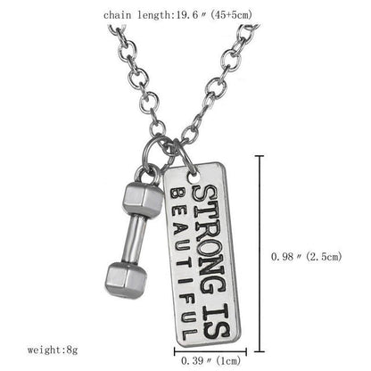 Gym Necklace & Pendant's