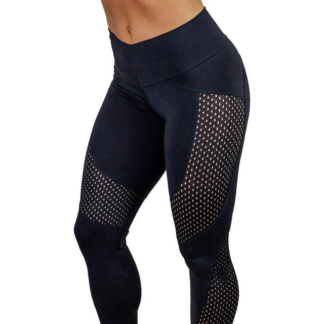 Women's Mesh Breathable Leggings
