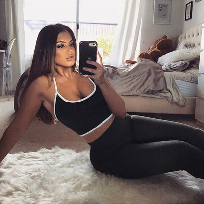 Women's Yoga Set Vest/Leggings