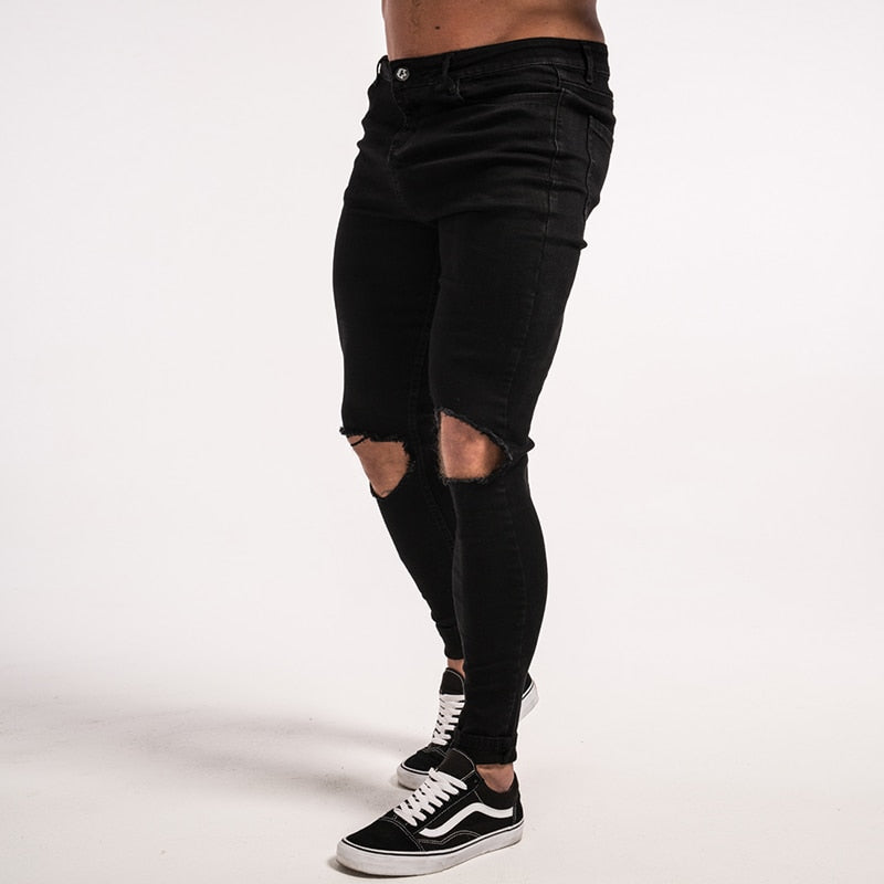 Men's Skinny Ripped Jeans V2