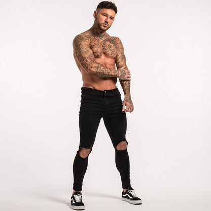 Men's Skinny Ripped Jeans V2
