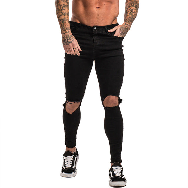 Men's Skinny Ripped Jeans
